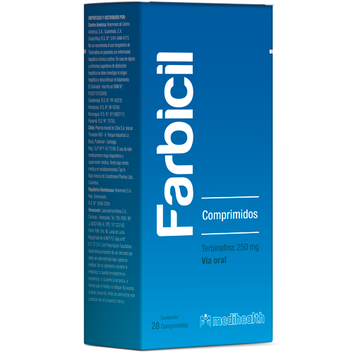 Farbicil Comprimidos (VENTA BAJO RECETA MEDICA)