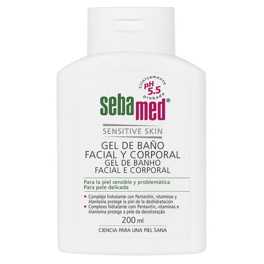 Gel de baño facial y corporal