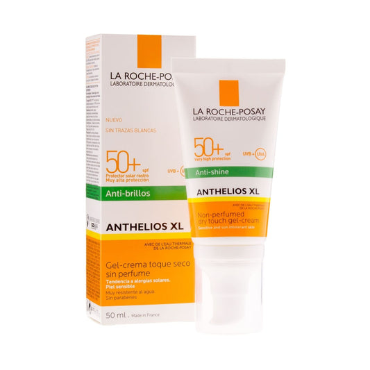 Anthelios toque seco anti-brillos SPF50+